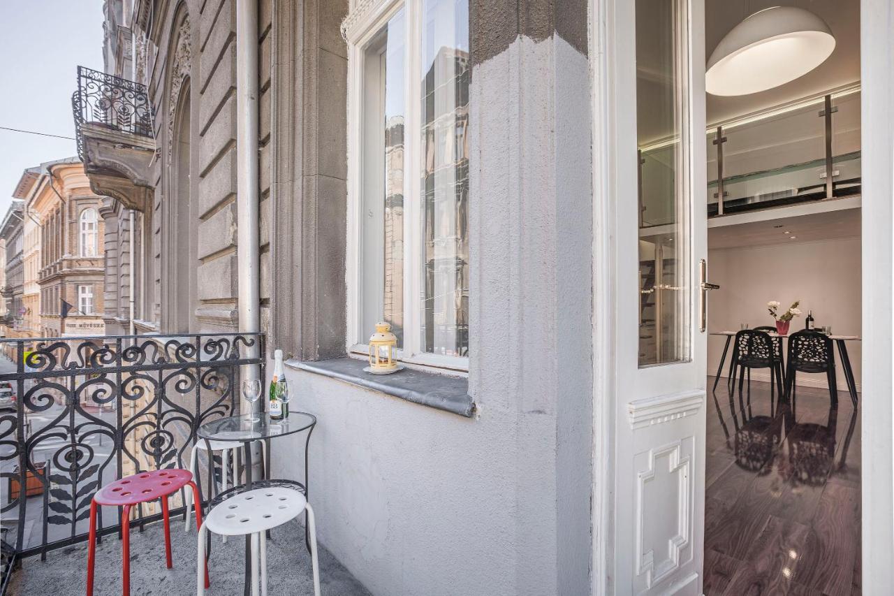 Appartamento Luxury Art Deco Flat / Big Balcony Budapest Esterno foto