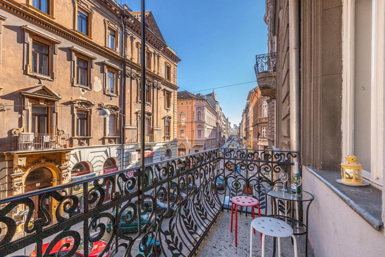 Appartamento Luxury Art Deco Flat / Big Balcony Budapest Esterno foto