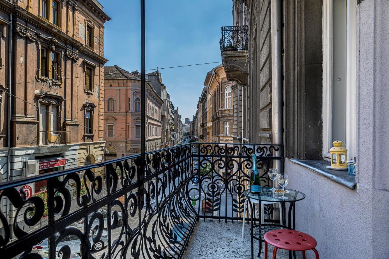Appartamento Luxury Art Deco Flat / Big Balcony Budapest Esterno foto